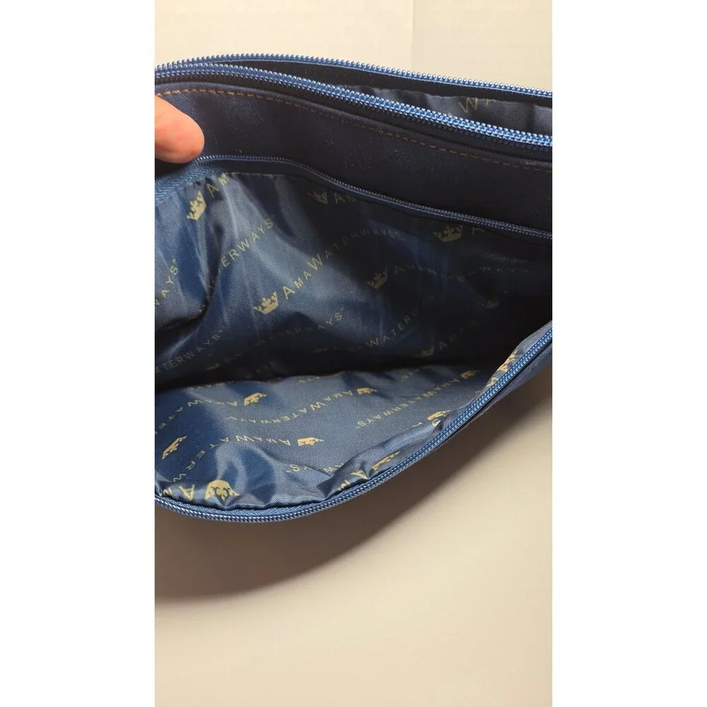 Amawaterways zipper pouch